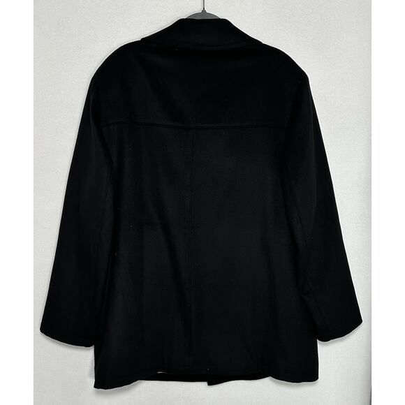 Prontomoda Wool Cashmere Overcoat Mens LRG 3 Button Lana Lux Chest 54 Preppy - Picture 2 of 10